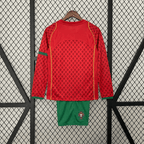 Portugal 2004 Home L/S Jersey Kids