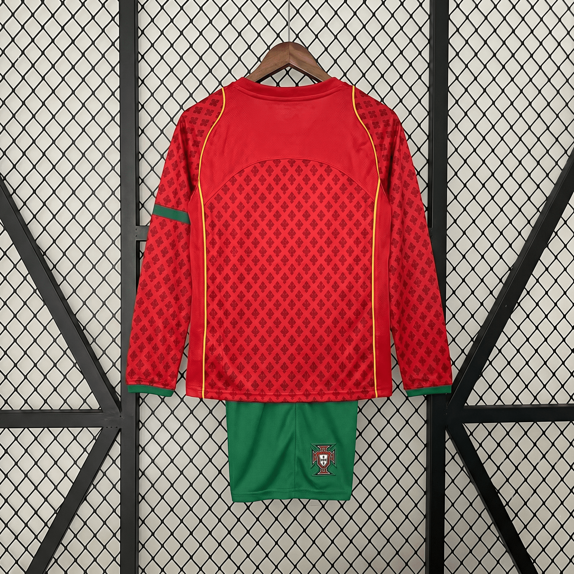 Portugal 2004 Home L/S Jersey Kids