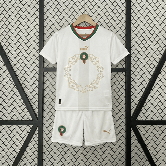 Morocco 2026 World Cup Away Jersey Kids