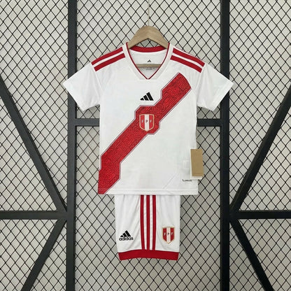 Peru 2026 World Cup Home Jersey Kids