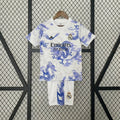 Real Madrid 2025 Chinese Dragon B/W Special Jersey Kids